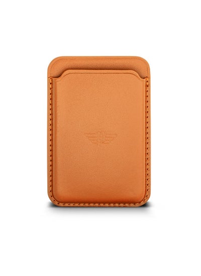 Buy POLICE - Antiquity Vegan Card Holder For Men Mustard - PELGD2201304 in Saudi Arabia