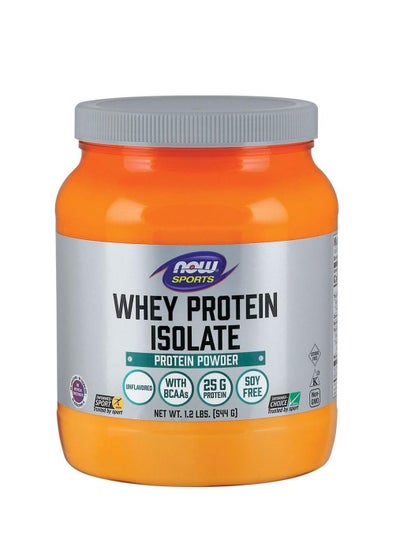 اشتري NOW Sports Whey Protein Isolate, 1.2 Lb في الامارات