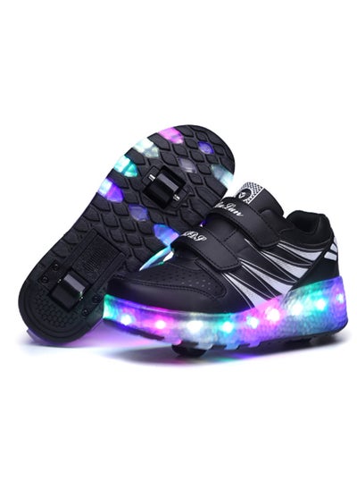 Buy Children's Unisex Sports and Leisure Led Light-Emitting Roller Skates in Saudi Arabia