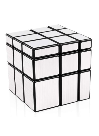 Buy Mirror Rubiks Cube SYOSI 3x3x3 Speed Cube Mirror Blocks Cube Different Shapes Silver Cube 57mm in UAE