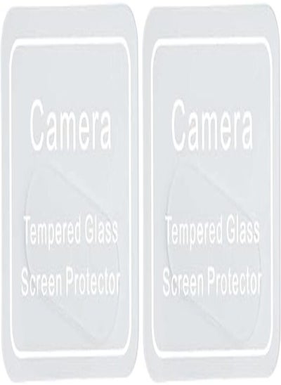 اشتري Tempered glass camera lens protector for xiaomi redmi s2 pack of 2 clear في مصر