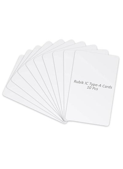 اشتري Rubik 10pcs IC Type-A RFID Key Cards for RFID Copier/Reader/Writer/Duplicator (IC Type-A 10 Cards) في الامارات