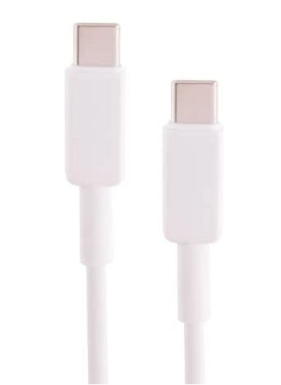 Buy General Charge Cable Type-C For Type 3A 1m - White in Egypt