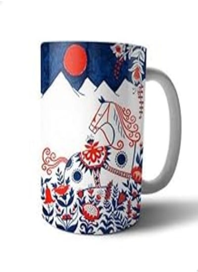 Buy Fast-Print Ceramic Coffee Mug - Multicolour Wecanprint_9602 in Egypt