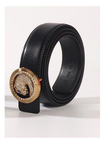 اشتري Creative Casual And Versatile Wear-resistant Leather Belt في السعودية