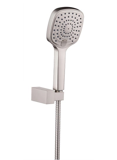 Buy HESANIT Infinity Bathroom Hand Shower With Pipe 150cm And Fittings 82200HS SSB in Saudi Arabia