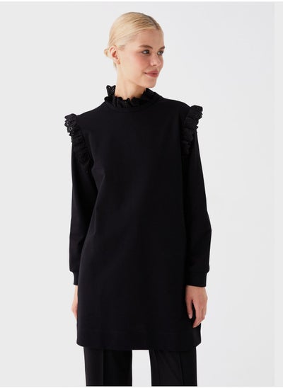 Buy Round Neck Ruffled Tunic in Saudi Arabia