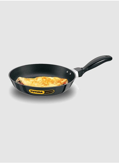 Buy Futura Nonstick Frying Pan Without Lid Black 22 cm in UAE