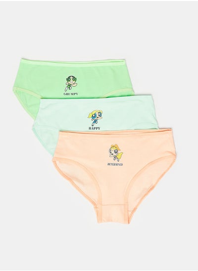 اشتري Pack of 3 Girly Brief Panties في مصر