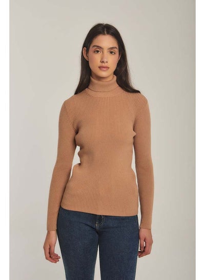 Buy Basic High Neck Fitted Pullover in Egypt