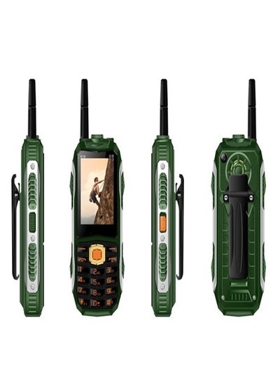 Buy K19 - 2.4-inch Quad SIM Mobile Phone - Black/Dark Green in Egypt