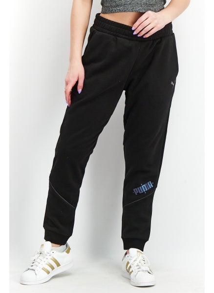 اشتري Women Sportswear Fit Cyber Sweatpants, Black في الامارات