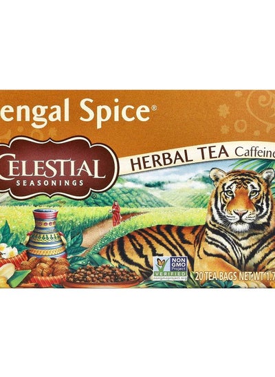 اشتري Herbal Tea Bengal Spice® Caffeine Free 20 Tea Bags 1.7 oz (47 g) في الامارات