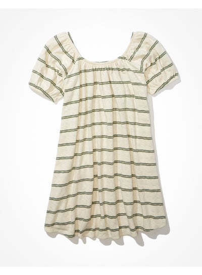 اشتري AE Beachy Puff-Sleeve Mini Dress في مصر