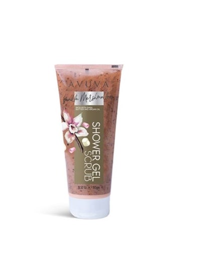 Buy AVUVAShower Scrub Vanilla Marshmallow 185m in Egypt