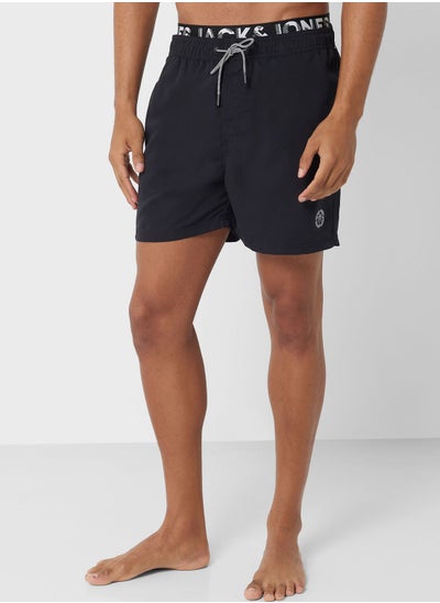 Buy Logo Drawstring Shorts in Saudi Arabia