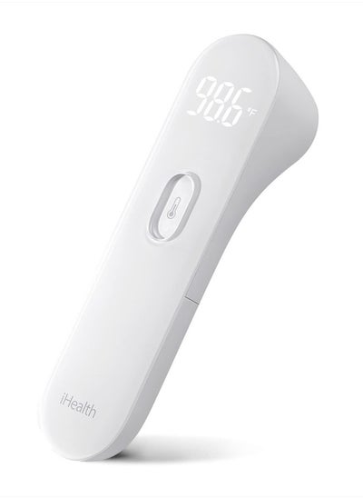 Buy No-Touch Forehead Thermometer, Infrared Digital Thermometer for Adults and Kids, Touchless Baby Thermometer, 3 Ultra-Sensitive Sensors, Large LED Digits, Quiet Vibration Feedback, Non Contact in UAE