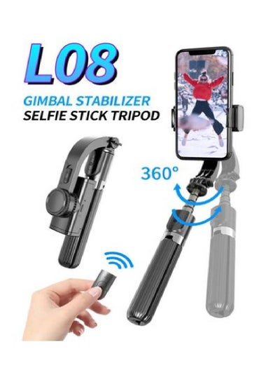 Buy L08 Selfie Tripod Stick Stand For iPhone And Smart Andriod Mobile in UAE