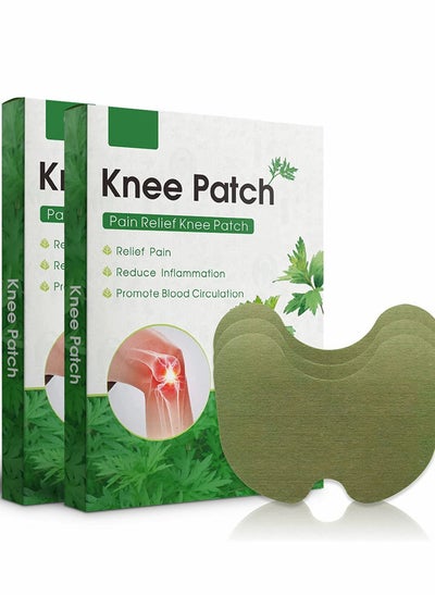 Buy Pain Relief Patches, 48 Pcs Warming Herbal Plaster Knee Patch Paste Heat Patches for and Inflammation Long Lasting of Joint Pains in Saudi Arabia