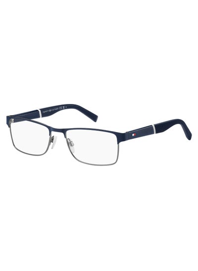 Buy Men's  Rectangular Shape  Sunglasses Th 2041  35 - Lens Size: 35.1 Mm - Blu Dkrut in UAE