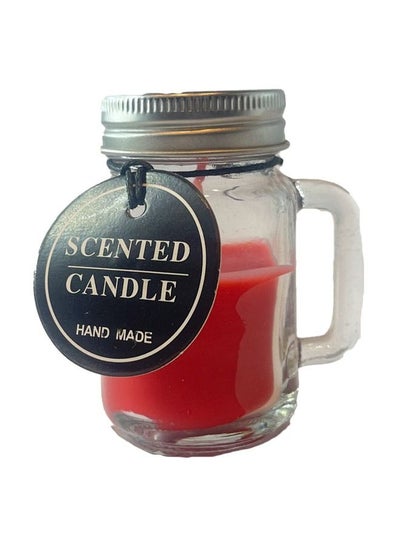 Buy Scented Candle In Jar-red in Egypt