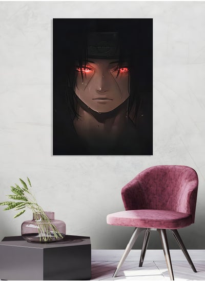 Buy Wall Art Printed Frame Itachi in Saudi Arabia