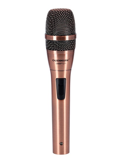 Buy Microphone with Metal Capsule Body, OMMP1271 - Handheld Mic for Karaoke Singing, Speech, Wedding, Stage and Outdoor Activity in Saudi Arabia