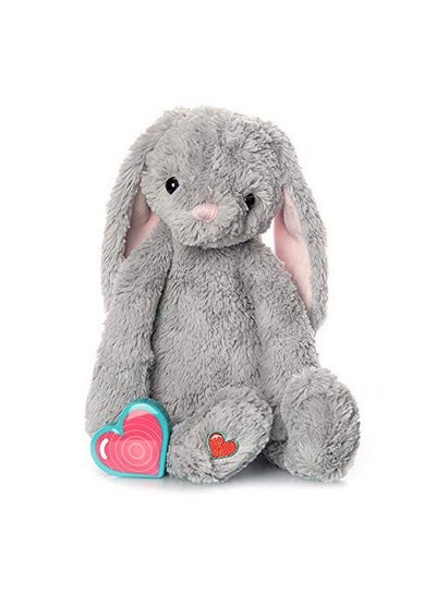 Buy Recordable Stuffed Animals 20 Sec Heart Voice Recorder For Ultrasounds And Sweet Messages Playback Perfect Gender Reveal For Moms To Be Vintage Bunny Gray in Saudi Arabia
