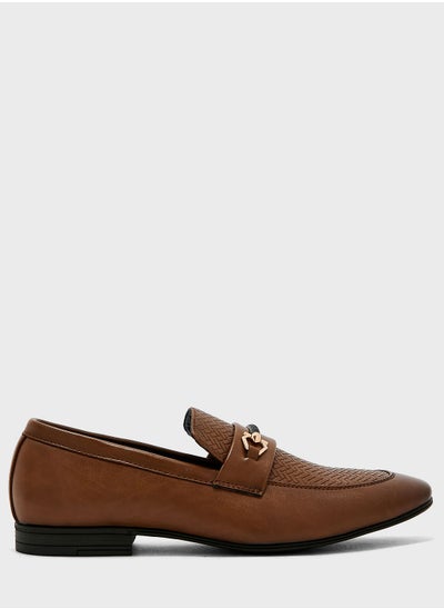 Buy Saddle Detail Formal Slip Ons in UAE