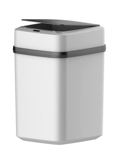 Buy Automatic Dustbin, Contact Motion Sensor Bathroom Dustbin, Kitchen Dustbin with Cover, Electric Intelligent Dustbin，charging Model in UAE