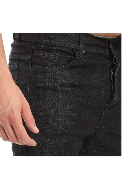 Buy Men's black jeans pants in Egypt