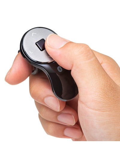 اشتري Ergonomic Bluetooth Finger Ring Mouse, 1200 DPI Compact Handheld Mini Mouse Innovative Finger Mouse Wireless Finger Mouse Wearable Remote Mice PPT Slides Compatible with PC Laptop MacOS Windows iOS في السعودية