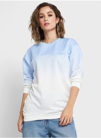 Buy Ombre Sweatshirt in Saudi Arabia