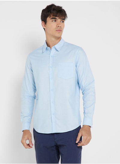 اشتري Long Sleeve Oxford Shirt في الامارات