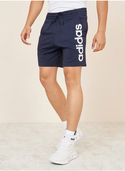 Buy AEROREADY Essentials Single Jersey Linear Logo Shorts in Saudi Arabia