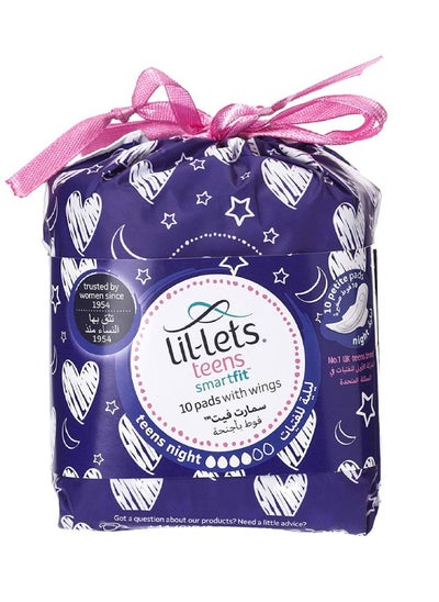 اشتري LILLETS TEEN ULTRA NYT PADS 10'S في الامارات