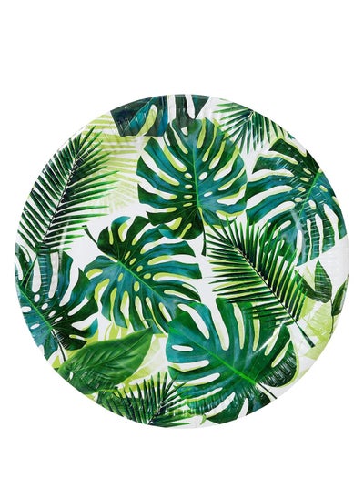 Buy Tropical Fiesta Palm Leaf Paper Plates in UAE