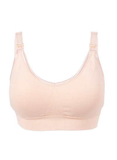 اشتري Original Full Cup Maternity And Nursing Bra - Beige - XX Large في الامارات