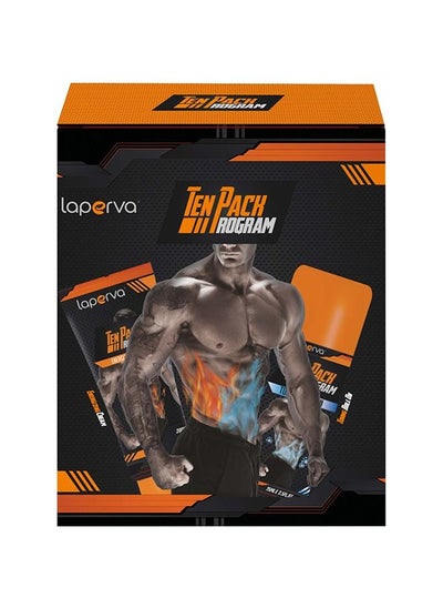 Buy Ten Pack Program Fat Burning Cream- Activating, Tightening, and Modifying Body Measurements by Burning and Melting Fat with Natural Ingredients. Ideal for Use Before and After Sport in UAE