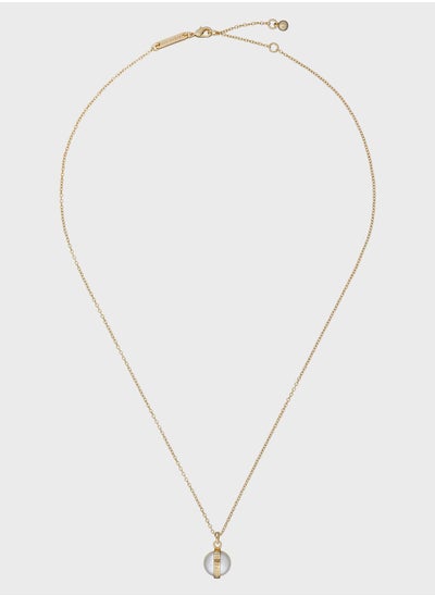 Buy Perreti Logo Pearl Pendant Necklace in Saudi Arabia