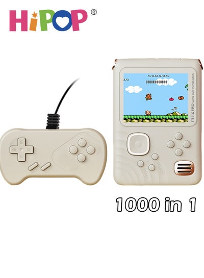 Buy 1000 In 1 Handheld Game Console with one Gamepads,3.5-Inch HD Screen Retro Games,Handheld Game Console for Kids in Saudi Arabia