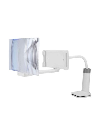 Buy 8 inches lazy stand Mobile Phone Screen Amplifier White in Egypt