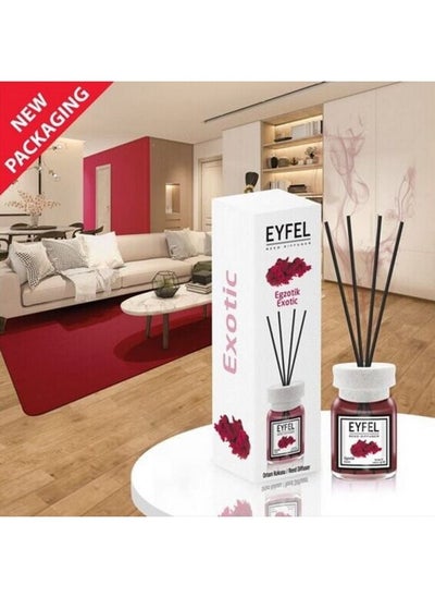 اشتري Eyfel Reed Diffuser Exotic Room Air Freshener 120ml في الامارات