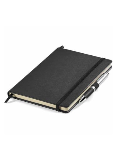Buy Classic Lined Notebook A5 Journal Notebook Diary Writing Pads Notebooks Pack of 5 Black in UAE