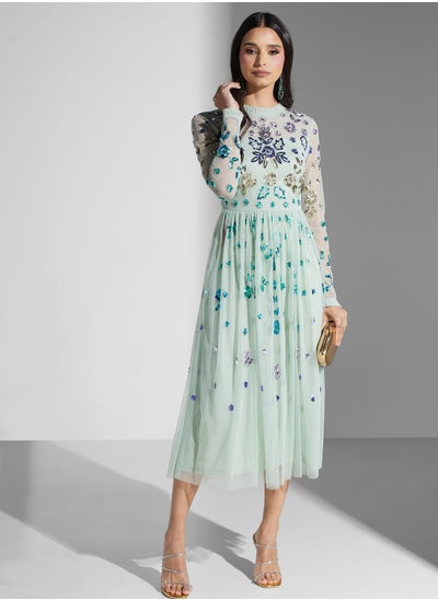 Buy Floral Printed Dress in Saudi Arabia