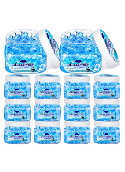 Buy Odor Eliminator Gel Beads - Air Freshener - Odor Removing Gel Long Lasting Air Freshener Beads Eliminates Odors in Bathrooms, Cars, Boats, RVs and Pet Areas (12 Pcs) in UAE