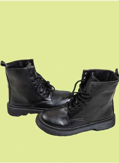 Buy Lace-up Front Combat Boots in UAE