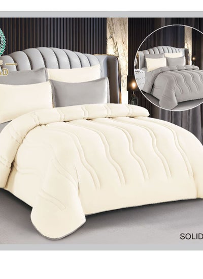 Buy 6-piece summer double-sided mattress with fixed filling in Saudi Arabia