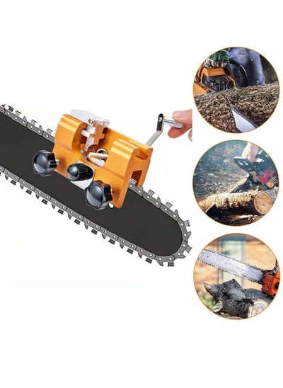 Buy Chainsaw Sharpener Kit, Chainsaw Chain Sharpening Jig,Suitable for All Kinds of Chain Saws and Electric Saws, for Lumberjack,Garden Worker in Saudi Arabia