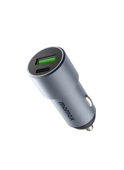 Buy MoVe 38W Dual-Port Car Charger -Grey in Egypt